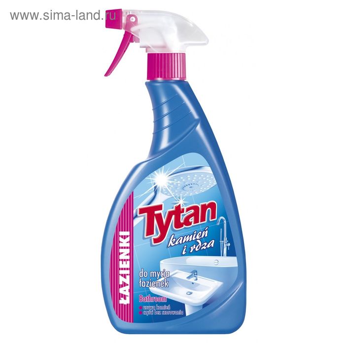 Жидкость для мытья ванных комнат Tytan, спрей, 500 мл