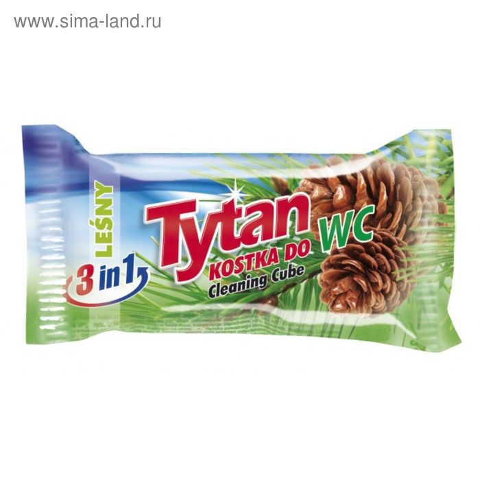 Двухфазный туалетный ароматизатор Tytan «Лесной», запасной блок, 40 г