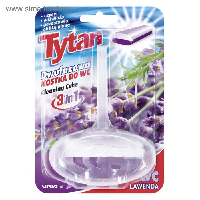 Двухфазный туалетный ароматизатор Tytan «Лаванда», 40 г