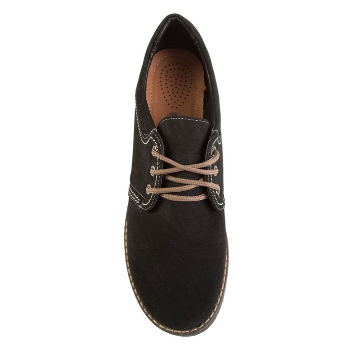 Полуботинки женские, цвет чёрный, размер 38