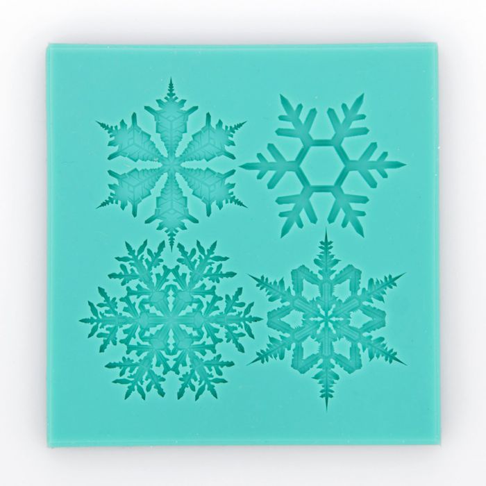 Молд "Набор снежинок"