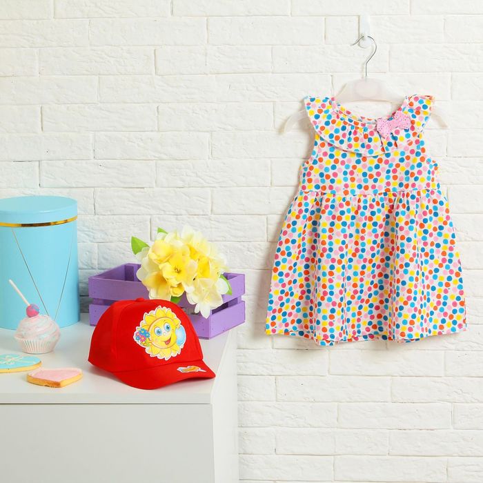 Кепка детская "Мамино солнышко", р-р 52-54, 3-7 лет, цвета МИКС