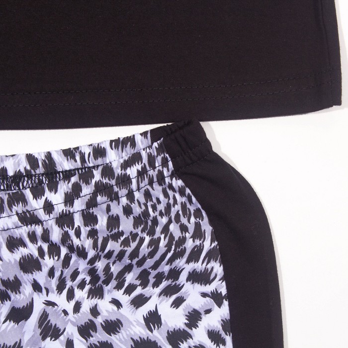 Комплект женский (футболка, бриджи) КФБ210 цвет МИКС, р-р 42