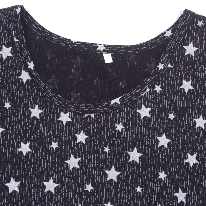 Комплект женский (туника, бриджи) КД104 цвет чёрный, р-р 44