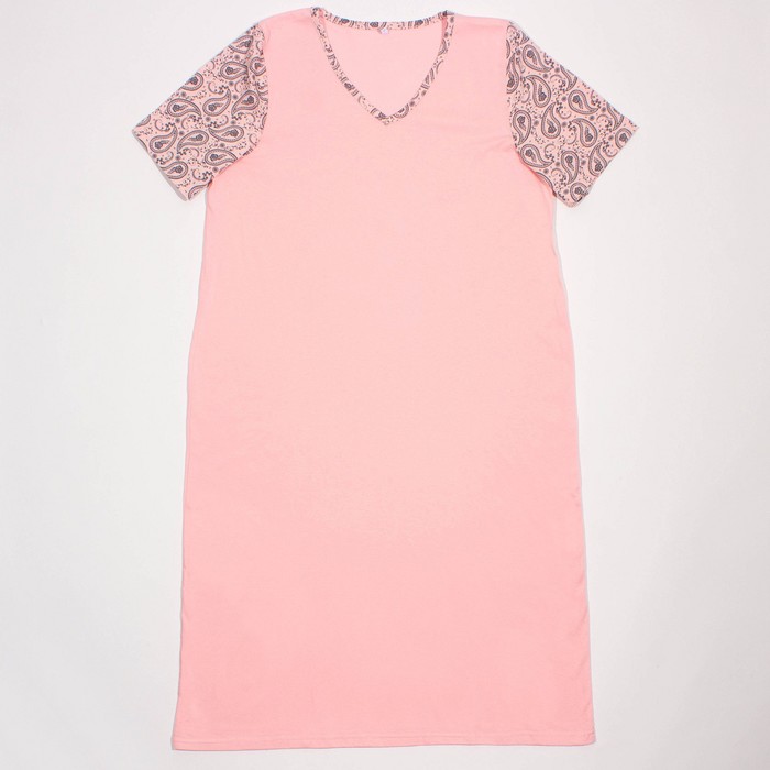 Сорочка женская 130 цвет розовый, р-р 56