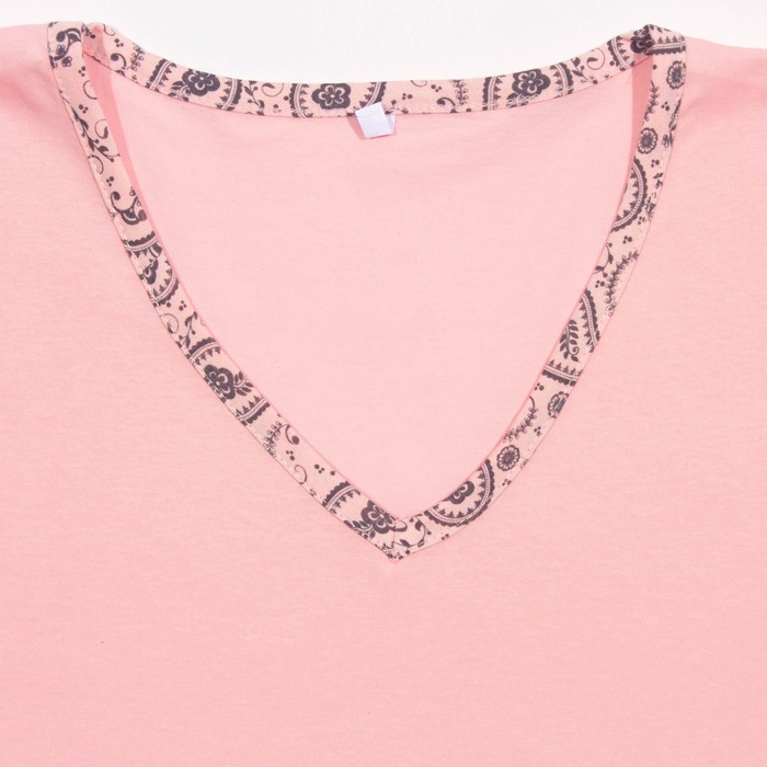 Сорочка женская 130 цвет розовый, р-р 66