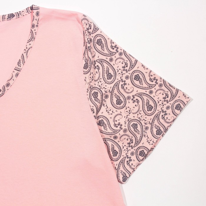 Сорочка женская 130 цвет розовый, р-р 66