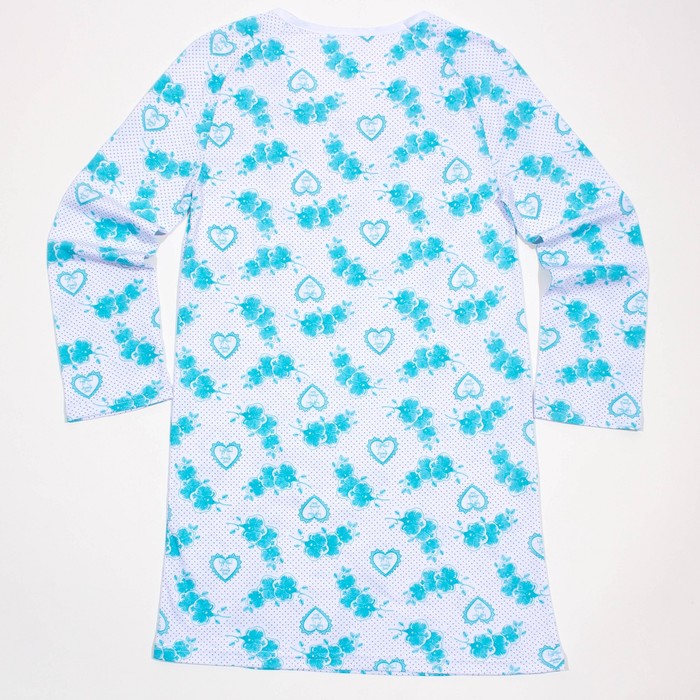 Сорочка женская 101 цвет голубой, р-р 54