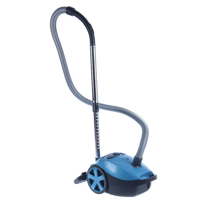 Пылесос WILLMARK VC1800DB, 1 800 Вт, мощность всасывания 380 Вт, синий