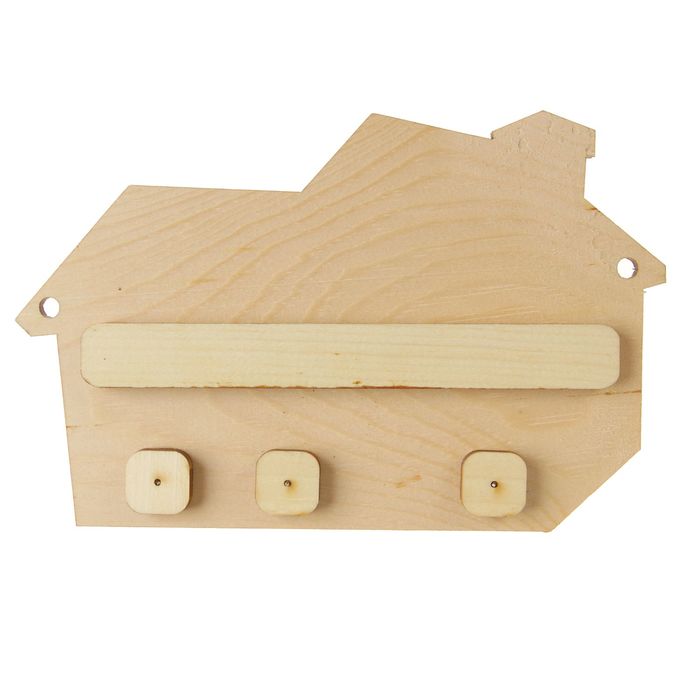 Ключница "Дом гараж", КЕДР, 18х12см