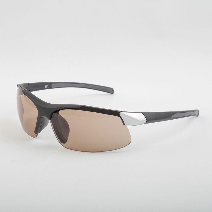 Очки для активного отдыха SPG «Солнце» черно-серебро premium / комплектация: Чехол SPG и сал 27660
