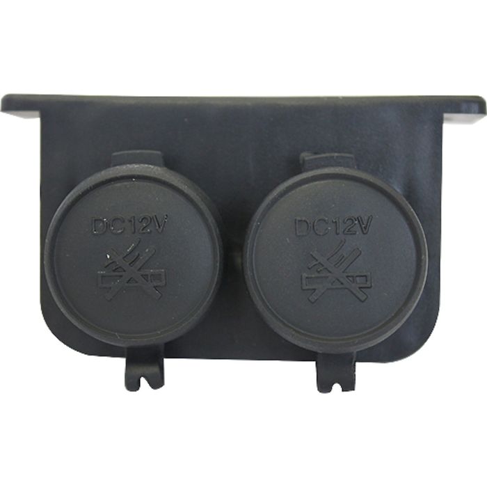 Разветвитель на 2 гнезда "SLOT I", 12/24В, 15А, влагозащитный