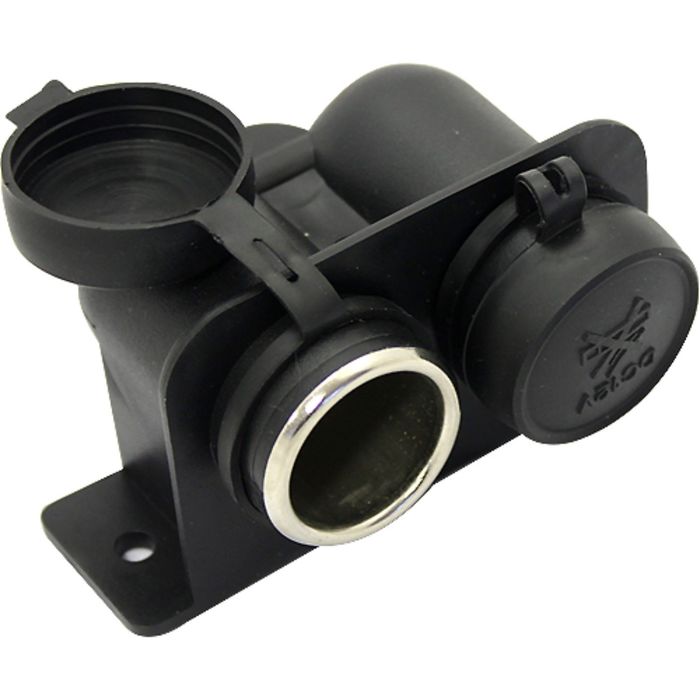 Разветвитель на 2 гнезда "SLOT I", 12/24В, 15А, влагозащитный