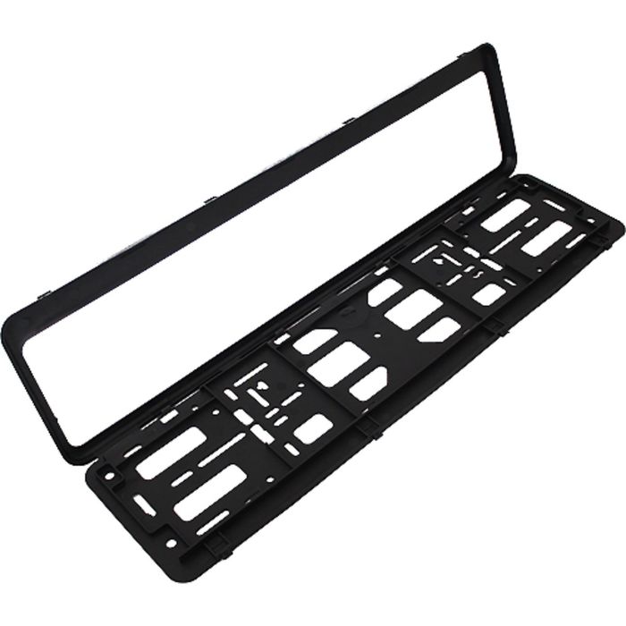 Рамка под номерной знак 53х13 см, чёрный