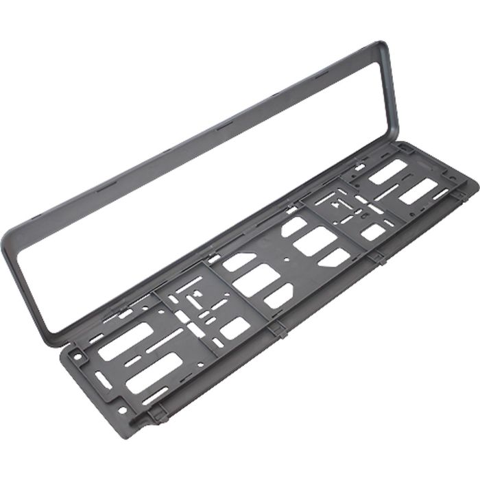 Рамка под номерной знак 53х13 см, серебряный