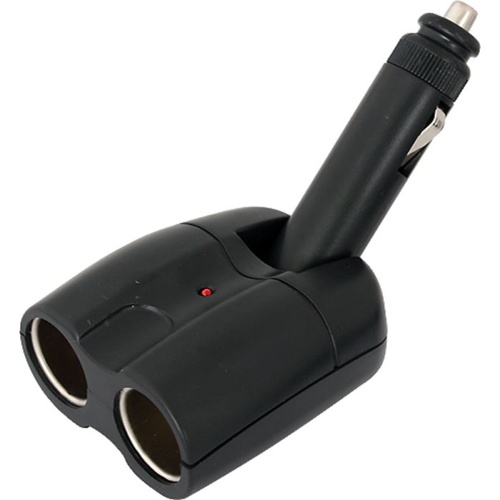 Разветвитель прикуривателя на 2 гнезда &quot;ADJUST II&quot;, регулируемый, 12/24В, 5А