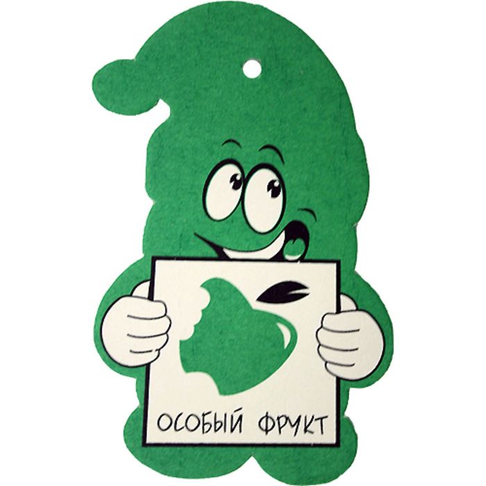 Ароматизатор воздуха "Гном", подвесной, яблоко