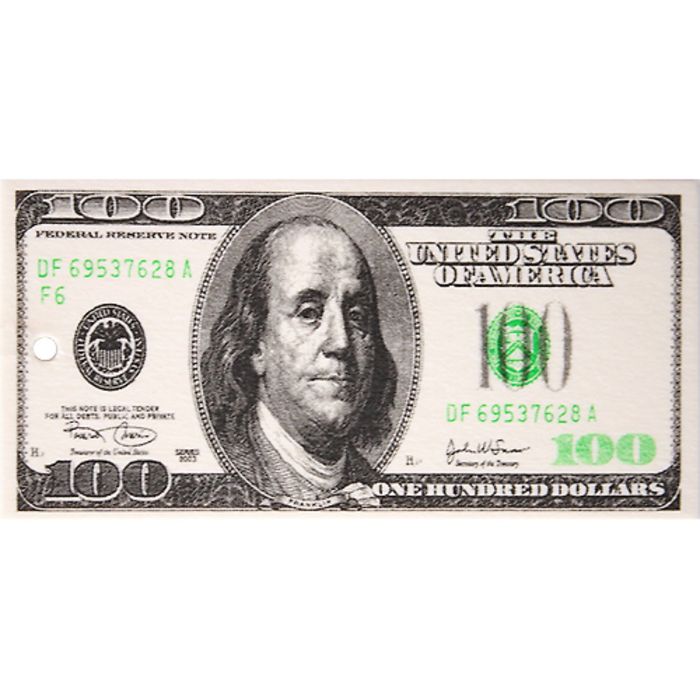 Ароматизатор воздуха "100 $", подвесной, парфюм