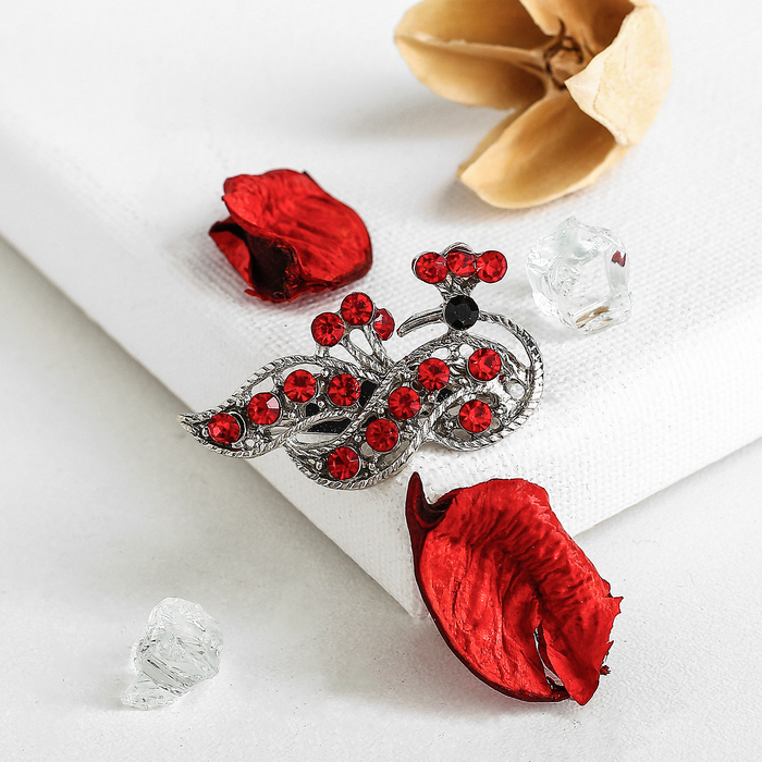 Брошь "Ассорти" жар-птица, цвет МИКС