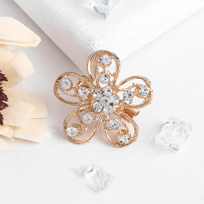 Брошь "Ассорти" ромашки, цвет МИКС