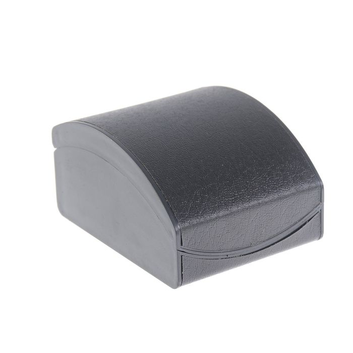 Шкатулка под часы 1 отделение "Чёрная" 6х10,5х8 см