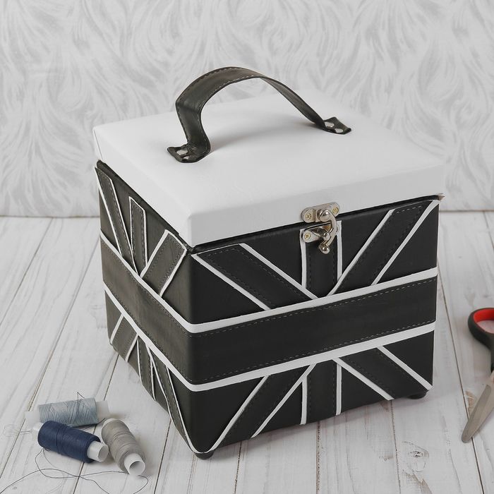 Шкатулка малая квадратная G&G 19х19х17,5 см