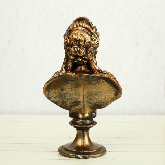 Бюст "Екатерина II" бронзовый, 24х13х9