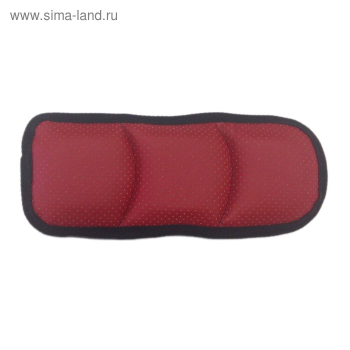 Подушка на подлокотник (размер 11 х 28см) красная