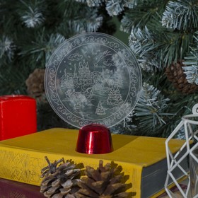

Подставка световая "Зимний пейзаж", 13.5х11 см, 1 LED, RGB микс