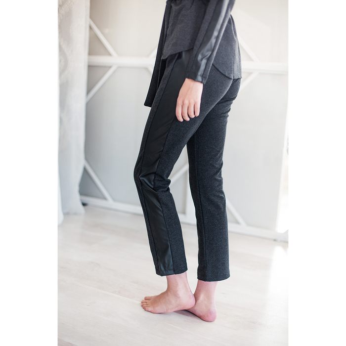 Костюм женский (джемпер, брюки) "Мануэль", р-р 50, рост 170, цвет серый 2039