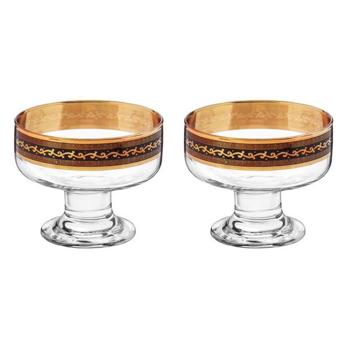 Набор креманок 220 мл Black&amp;Gold, 2 шт