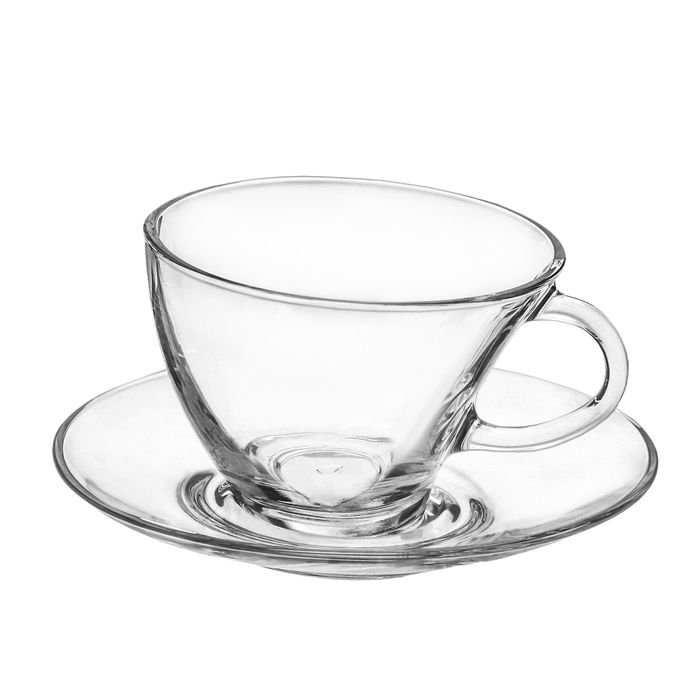 Сервиз чайный на 6 персон Penguen, 12 предметов: 6 кружек 230 мл, 6 блюдец