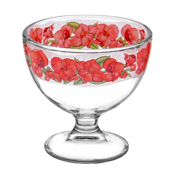 Креманка 310 мл "Мальва. Каркадэ", 10 см