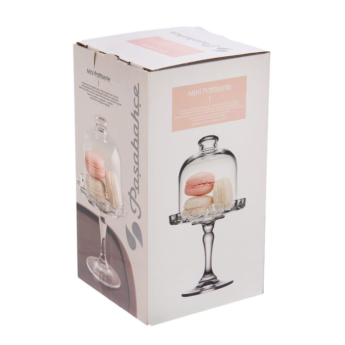 Лимонница с куполом на ножке "Розарий"