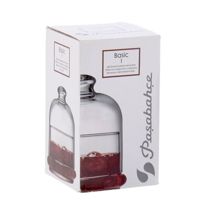 Мини-купол для меда и варенья 200 мл "Basic. Черное"