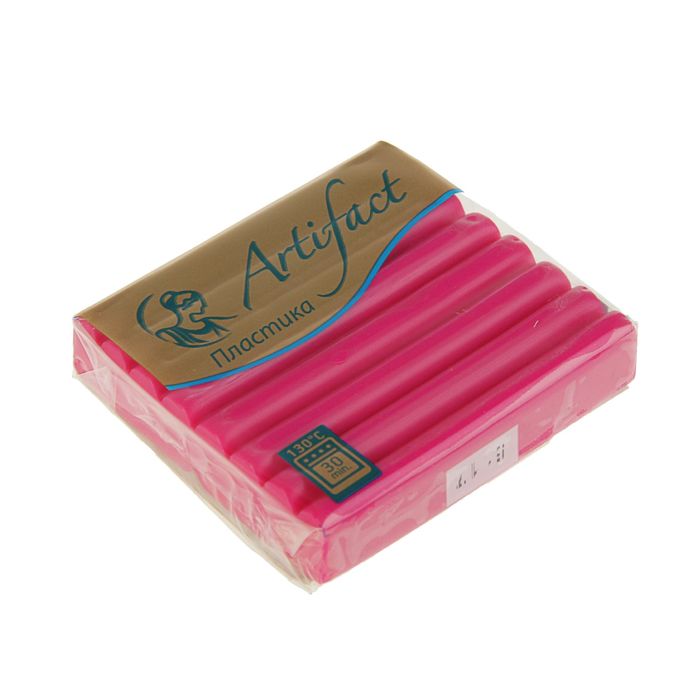 Пластика - полимерная глина 50 г шифон Малиновый