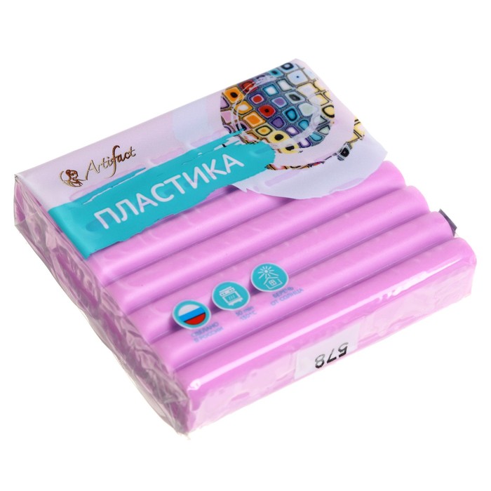 

Пластика - полимерная глина, 50 г, шифон, сиреневый крокус