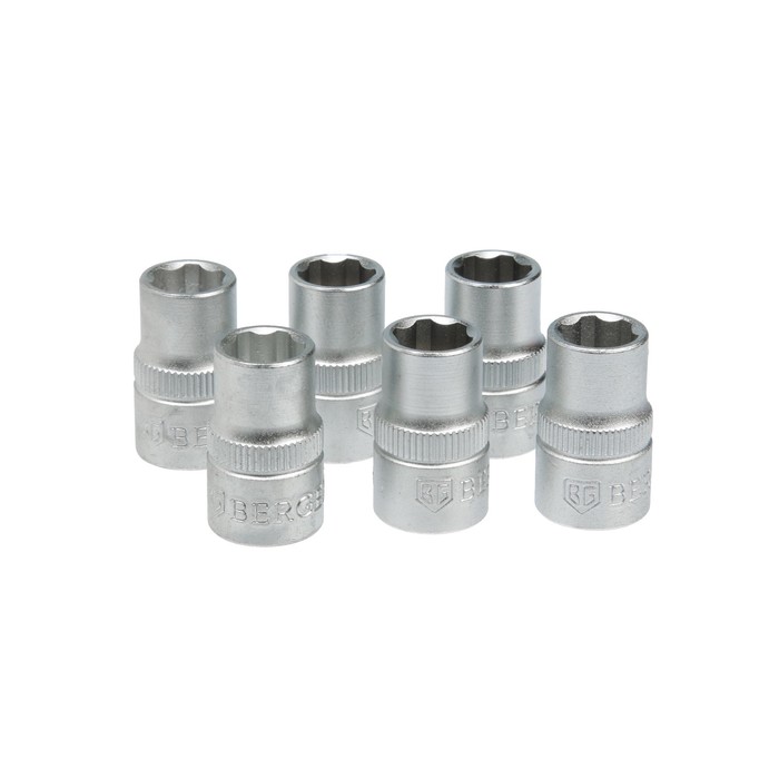 Головка торцевая BERGER, 3/8”, 6-гранная SuperLock, 10 мм