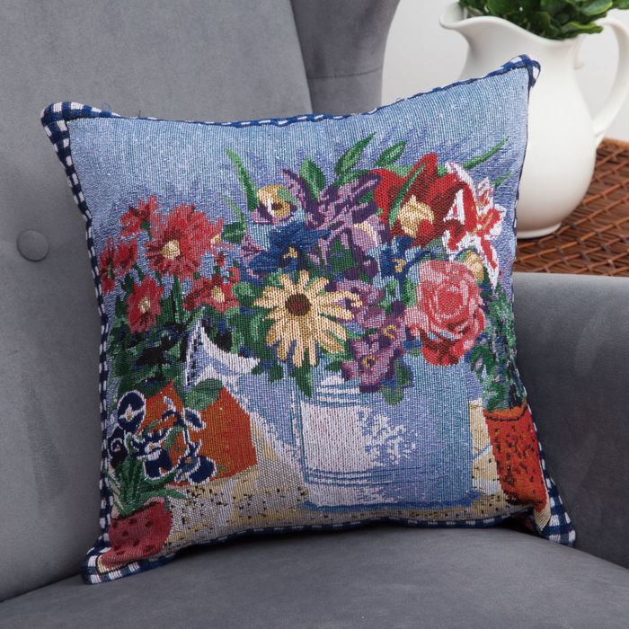 Наволочка "Этель" Натюрморт 43х43 +- 5 см