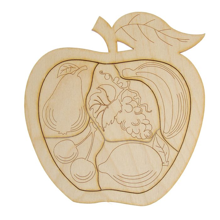 Набор заготовок для творчества «Фрукты»