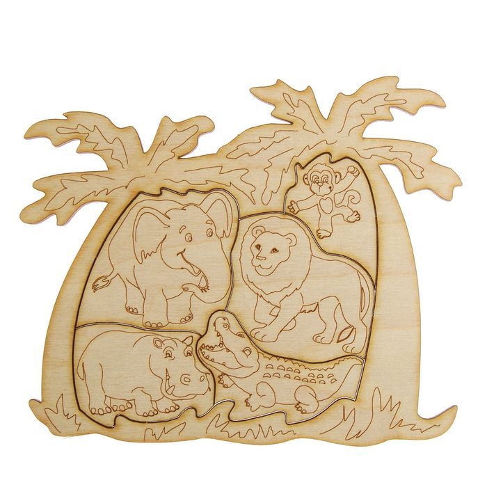 Набор заготовок для творчества «Животные»