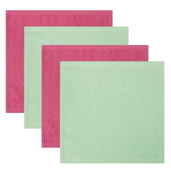 Наб. полотенец Collorista "Любимой сестренке", 30х30шт-4 шт, хлопок