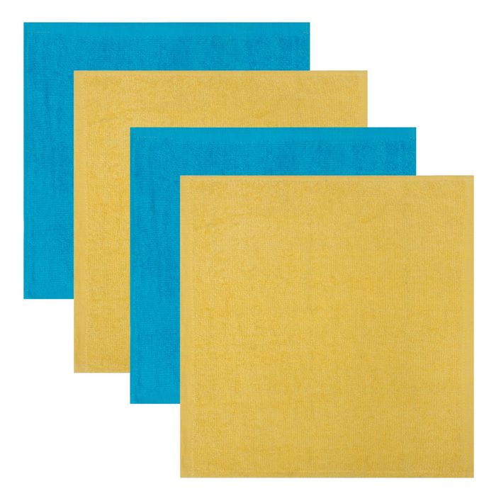 Наб. полотенец Collorista "Самой прекрасной", 30х30шт-4 шт, хлопок