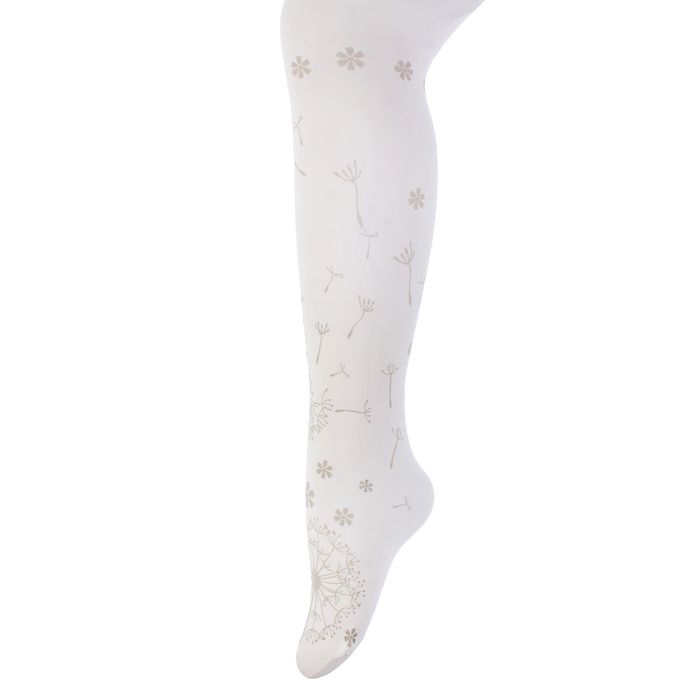 Детск. капрон. колготки "Одуванчики" 4-6 л. 104 -122 см, 88% ПА, 12% эластан