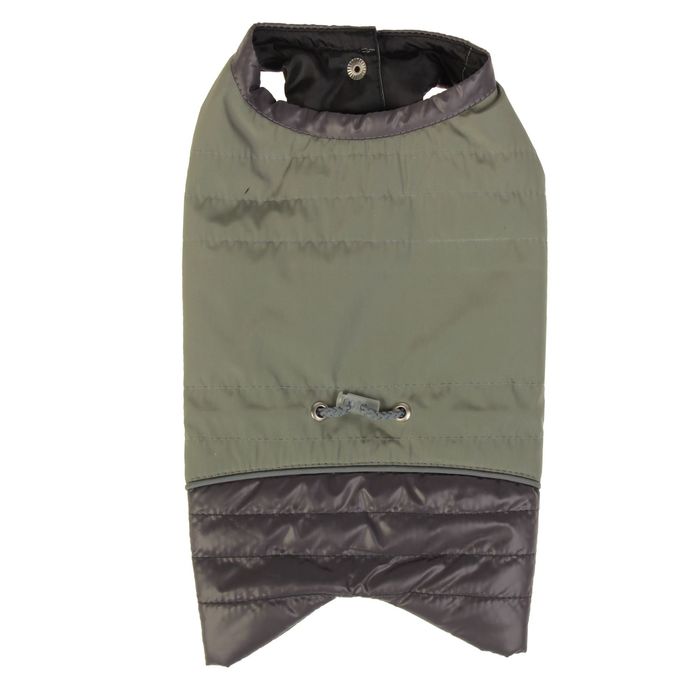 Попона демисезонная, зеленая, размер L (ДС 28 см, ОГ 45 см, ОШ 29 см)