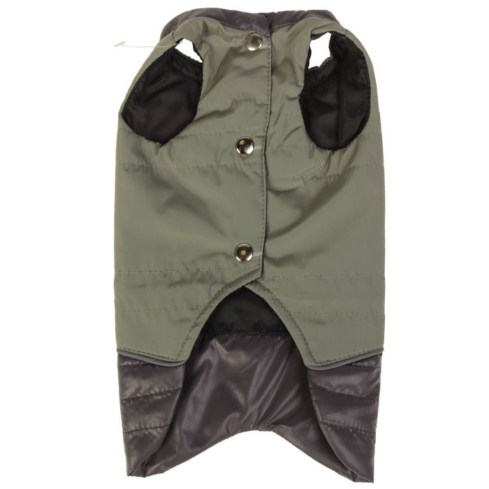 Попона демисезонная, зеленая, размер L (ДС 28 см, ОГ 45 см, ОШ 29 см)