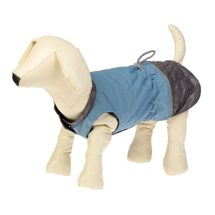 Попона демисезонная, синяя, размер L (ДС 28 см, ОГ 45 см, ОШ 29 см)