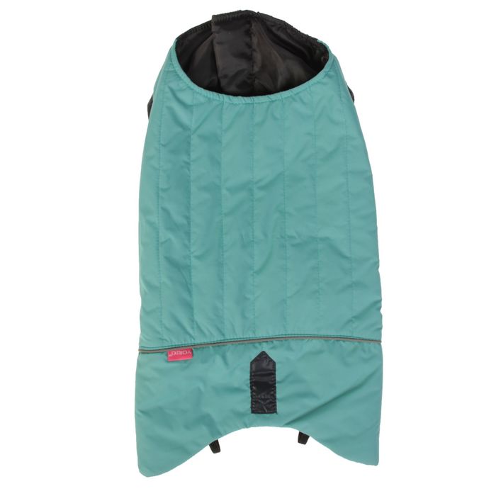 Попона, бирюзовая, размер 45 (ДС 45 см, ОГ 64 см, ОШ 47 см)