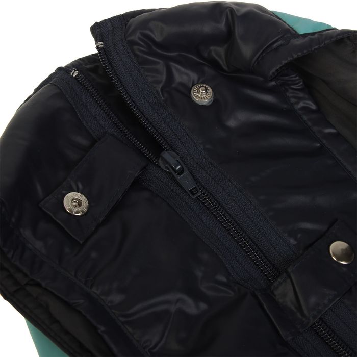 Попона, бирюзовая, размер 45 (ДС 45 см, ОГ 64 см, ОШ 47 см)