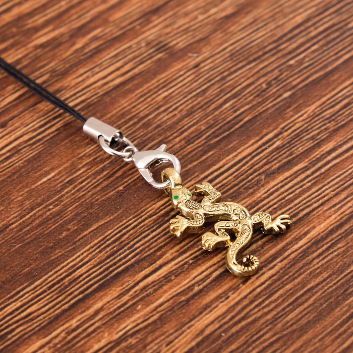 Открытка с подвеской "Екатеринбург. Ящерка"